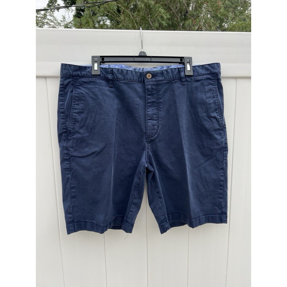 Tommy Bahama Men’s Chino Shorts Size 40 Navy Blue 10” Inseam